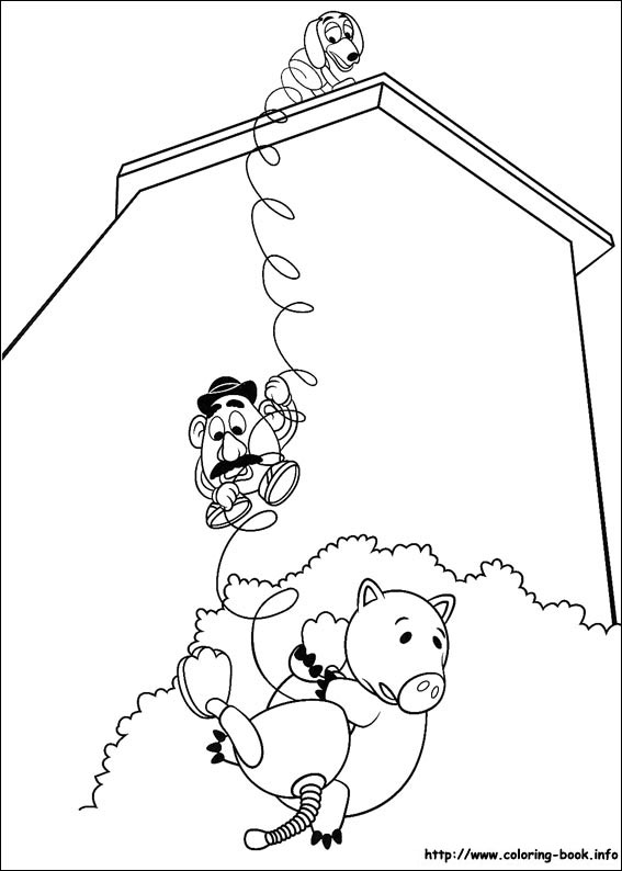 Toy Story coloring picture